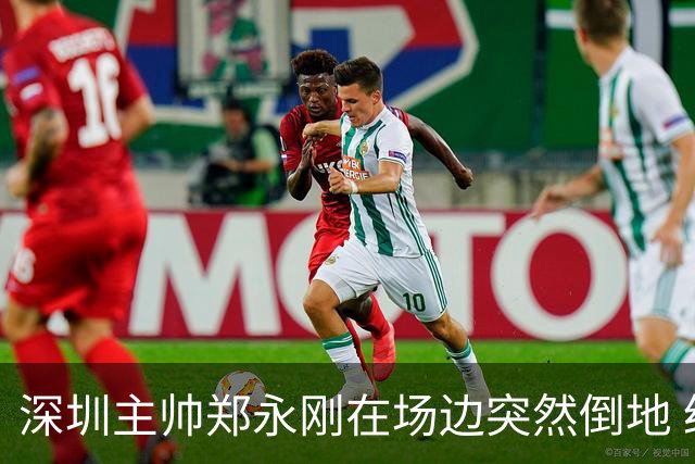 深圳主帅郑永刚在场边突然倒地 经救治后起身
